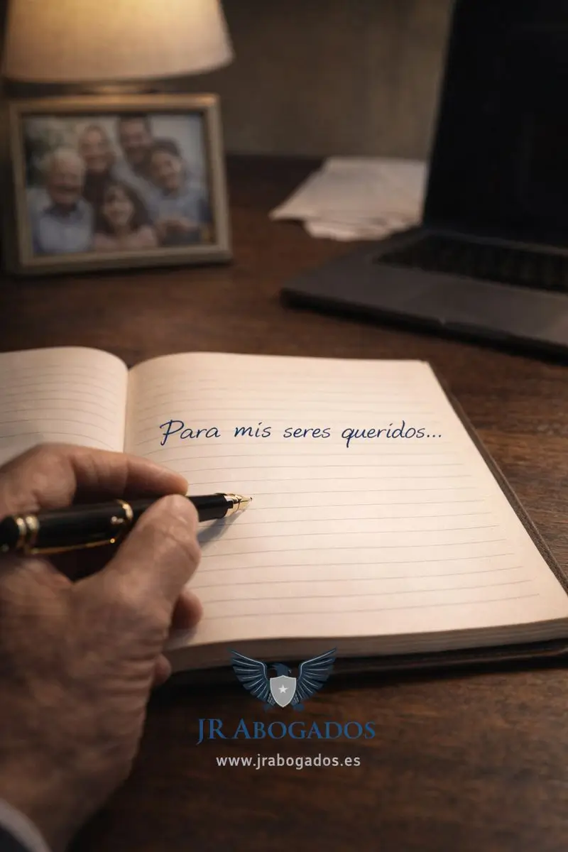 Testamento ológrafo con hijos de diferentes parejas