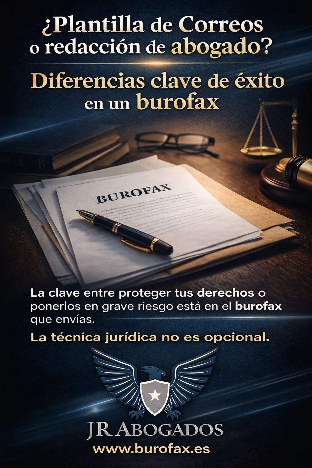 ¿Plantilla de Correos o redacción de abogado? Diferencias clave de éxito en un burofax