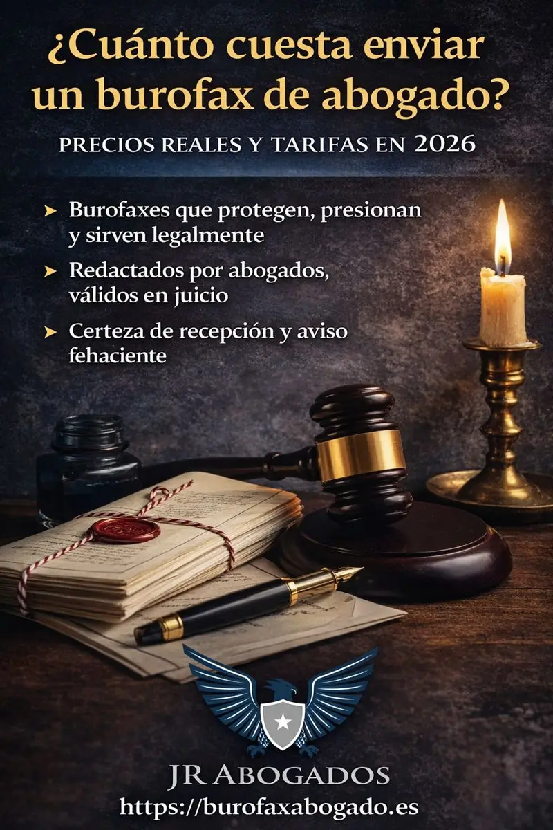 Burofax con sello de Abogado: El precio de solucionar tu problema sin ir a juicio