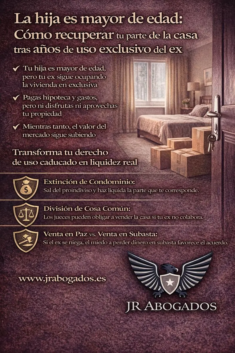 Extinción de condominio vs. Venta directa: La forma más barata de repartir la casa con tu ex